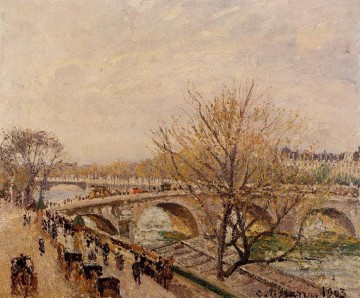 Camille Pissarro œuvres - la seine à paris pont royal 1903 Camille Pissarro